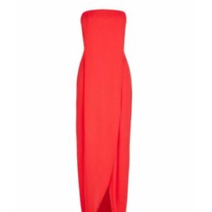 BCBG Maxaria Jesse Draped Strapless Gown